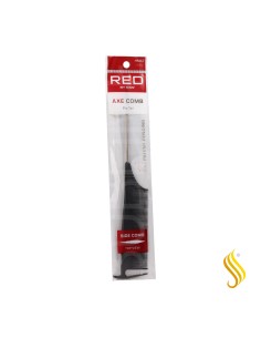 Red Kiss Axe Pin Tail Comb Peine